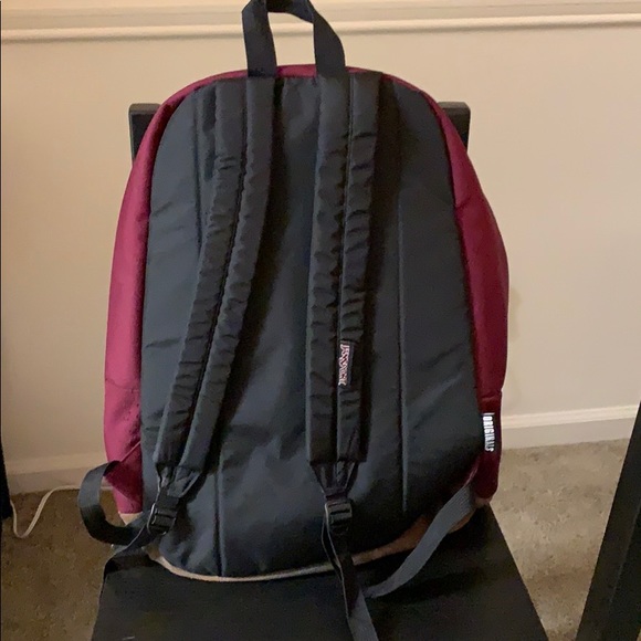 MAROON JANSPORT BACKPACK